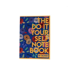 Carnets créatifs A5 - The do it yourself notebook - Blossom bleu