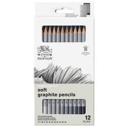 12 crayons graphite - Beaux-Arts - Winsor et Newton - Studio Collection