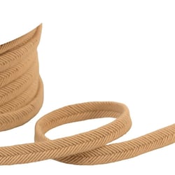 Bobine 20m double cordon fils 10mm beige