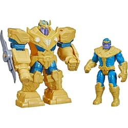 Figurine Hasbro Thanos Mech Strike avec armure amovible bleue