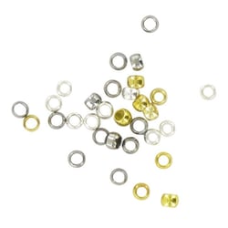 MégaCréa DIY - Perles à écraser rondes 2 mm Assortiment 100 pièces
