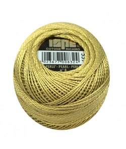 Coton perlé ISPE N°8 - 10GR - Distrifil 339 Olive casse