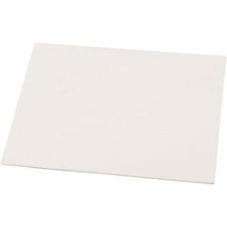 Panneau en toile, dim. 18x24 cm, ép. 3 mm, 280 gr, blanc, 10 pièces/ 1 Pq.
