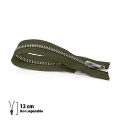 Fermeture éclair Z16 - 12 cm - Non Séparable
