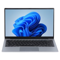 Ordinateur Portable Windows 11 14 Pouces 8GB 128GB Rotation 180° Argenté YONIS
