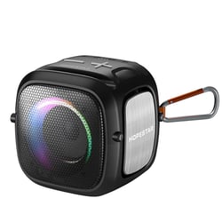 Mini Enceinte Bluetooth IPX5 5W Autonomie 6h Basses Puissantes Portée 10m Noir YONIS