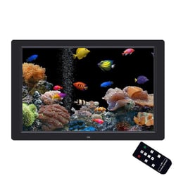 Cadre Photo Numérique 12 Pouces Haute Résolution Avec Télécommande Et Calendrier YONIS