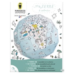 Kit creatif terre a colorier - Pirouette Cacahouète