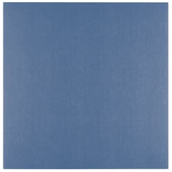 Papier cartonné lin Florence - Maritime - 100 feuilles - 30,5 x 30,5 cm - 250 g/m²