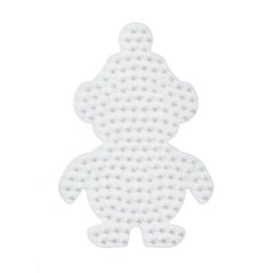 Plaque hama petit pingouin pour perles à repasser midi - loisirs créatifs - 325