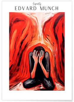 Affiche Edvard Munch n°15 | A3 : 29,7x42cm