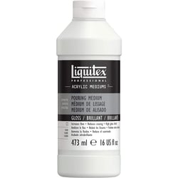 Medium de lissage - Brillant - Liquitex - Peinture acrylique - Bidon de 473 ml