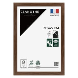 Cadre photo design Éternel ébène 30x45 cm