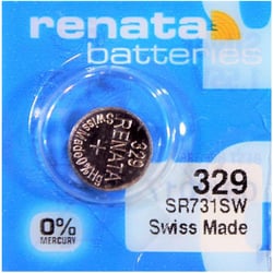 Blister de 1 Pile bouton oxyde argent X395 SR57 SR927SW