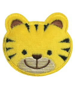 Motif décoratif brodé thermocollant Tigre – Prym (46 x 50 mm) Tigre jaune