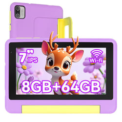Tablette enfant KOTSREN Android 13 - Violet - 7 pouces