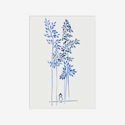 Carte postale - Julie Adore - Dans la forêt - 14,8 x 10,5 cm - Made in France