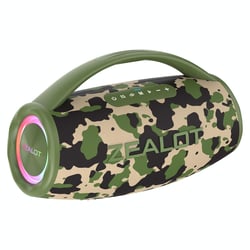Enceinte Waterproof Bluetooth 80W Portable Avec Lumières RGB Et Son Surround Camouflage YONIS