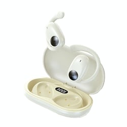 Ecouteurs Bluetooth Sport Sans Fil Conduction Osseuse Son HIFI Résistants Eau Beige 2 YONIS