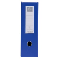 Porte-revues PP - Dos 100mm - livrés à plat - 23x31cm - Bleu foncé - x 10 - Exacompta