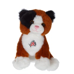 Peluche - Peluche Dogz & kats sonores 18 cm - chat noir et marron