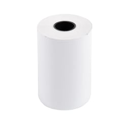 Bobine pour tickets de carte bancaire 57x40mm - 18m - 1 pli thermique 55g/m2 - Blanc - x 50 - Exacompta