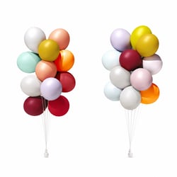 Ballon Ø 30cm - lot de 25 - nacrés