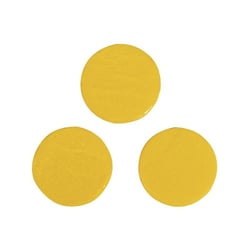 Pastilles de colorant pour cire et gel, 3 pces, 2 cm jaune