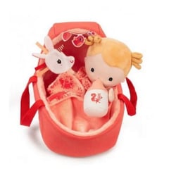 Poupee bebe Lena Liliputiens - Lilliputiens - Rouge