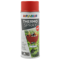Spray de peinture - Haute température - Rouge - Duplicolor - 400 ml