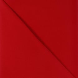 Tissu Voile de coton Rouge