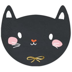 20 Serviettes Chat Kawai