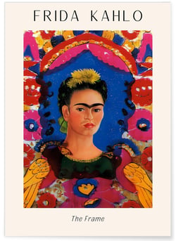 Affiche Frida Kahlo « The Frame » | A3 : 29,7x42cm