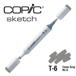 Copic - Marqueur à l'alcool Copic Sketch T6 Toner Gray No.6
