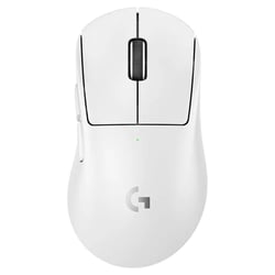 Souris gamer sans fil LOGITECH G PRO X SUPERLIGHT 2 DEX - PTFE - Blanc - 60 g