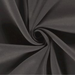 Tissu Molleton Sweat uni Gris acier