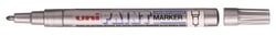 Lot de 12 Marqueurs PAINT Marker PX21 Pointe conique fine 0,8 - 1,2mm Argent UNI-BALL