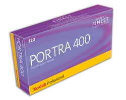 Kodak Portra 400 – Film Négatif Couleur 120, ISO 400, Grain Fin, Lot 5, 80 Poses