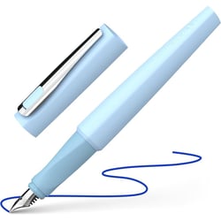 Stylo plume Schneider - Tomo - Bleu glacier - Plume moyenne