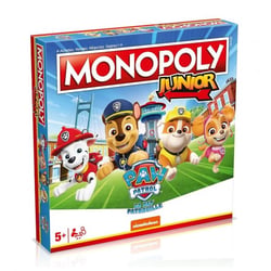 Monopoly junior pat patrouille 5 ans - winning moves - jeu de societe enfant, argent
