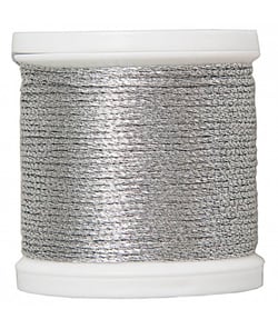Fil à broder Métallisé N° 04 - 40M - Rico Design Argent Gris