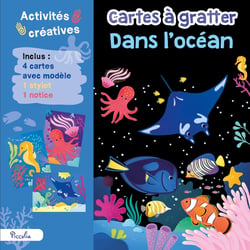 Cartes à gratter Dans l'océan - Piccolia