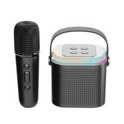 Microphone Bluetooth Portable Puissant Son 360° Étanche Longue Autonomie