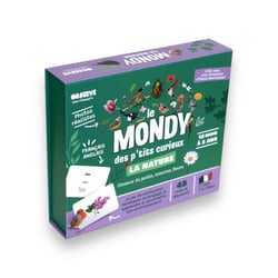 Mondy des Curieux - 45 cartes : Oiseaux, Insectes, Fleurs