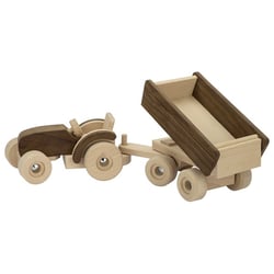 Tracteur avec remorque Goki nature