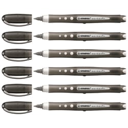Lot de 6 rollers Stabilo Worker Colorful