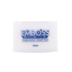 Tampon encreur pigmenté, transparent