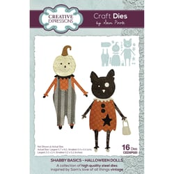 Matrices de découpe - Halloween - 16 dies - Creative Expressions