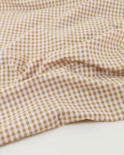 Seersucker Vichy - miel - 2 m