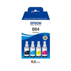 Multipack 4 couleurs EcoTank 664 (C13T664640)